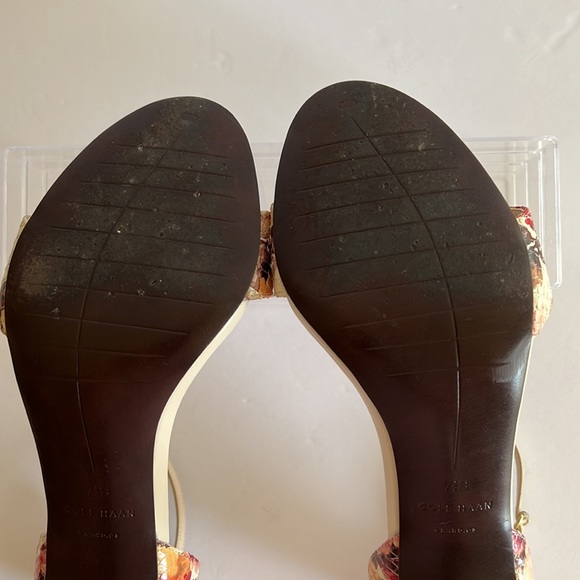 📌SOLD📌 EUC👠Cole Haan Hellen Floral Heels Grand OS SZ-7.5 - Picture 13 of 14